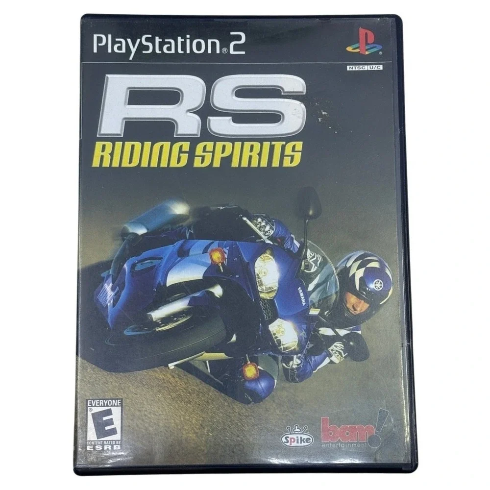 RS Riding Spirits Sony PlayStation 2 PS2 Motorcycle Racing Game NTSC SLUS 20429